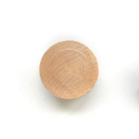 

Wood Wall Hook Household Hanger Nail Included Heavy Duty - Round Button Series