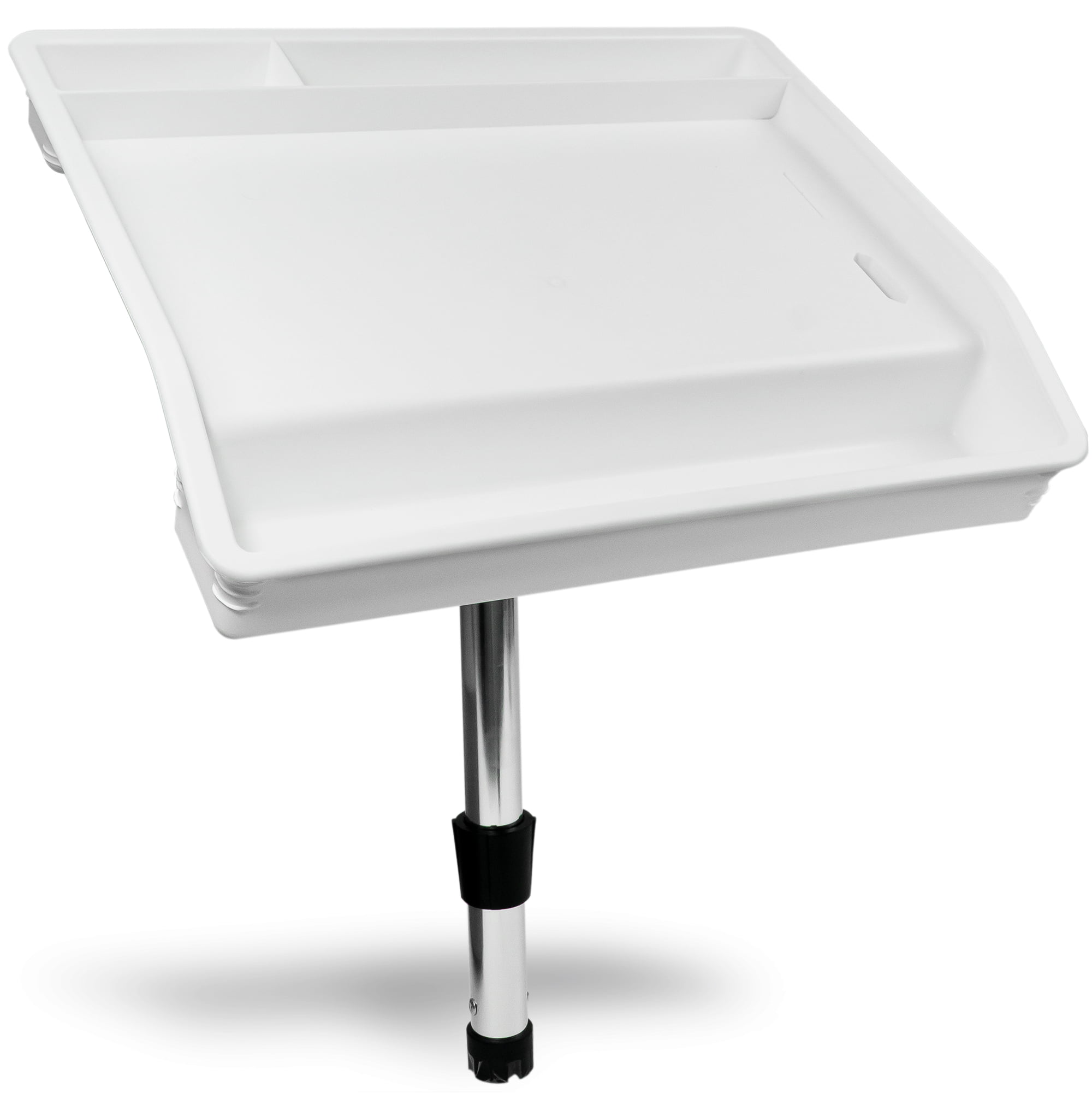Taco Poly Filet Table 20" Adjustable Gunnel Mount White Outdoor Sports P012120W for sale online 