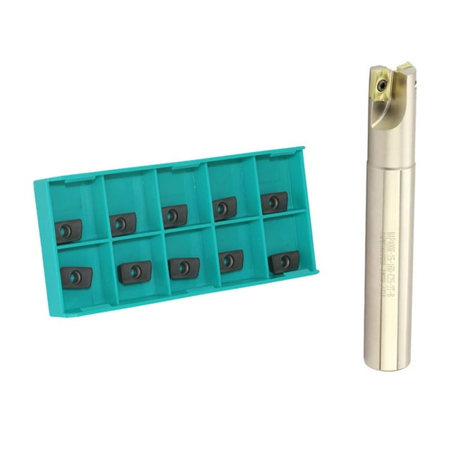 1 pieza BAP300R Mini Torno Portaherramientas de torneado de Juego de brocas con 10PCS APMT1135PDER de torneado de in Macarena Fresa de hombro