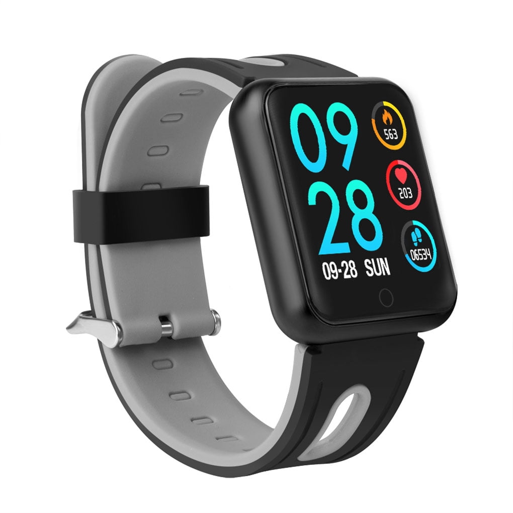 smart watch p68 fitness tracker black