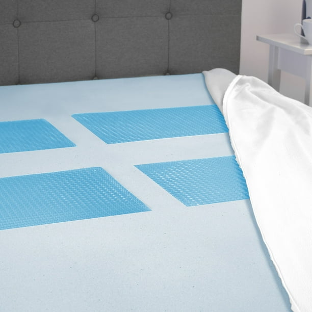 79 Memory Foam Topper With Gel Overlay Inserts King Mattress Topper Walmart Com Walmart Com 79 Memory Foam Topper With Gel Overlay Inserts King Mattress Topper Walmart Com Walmart Com