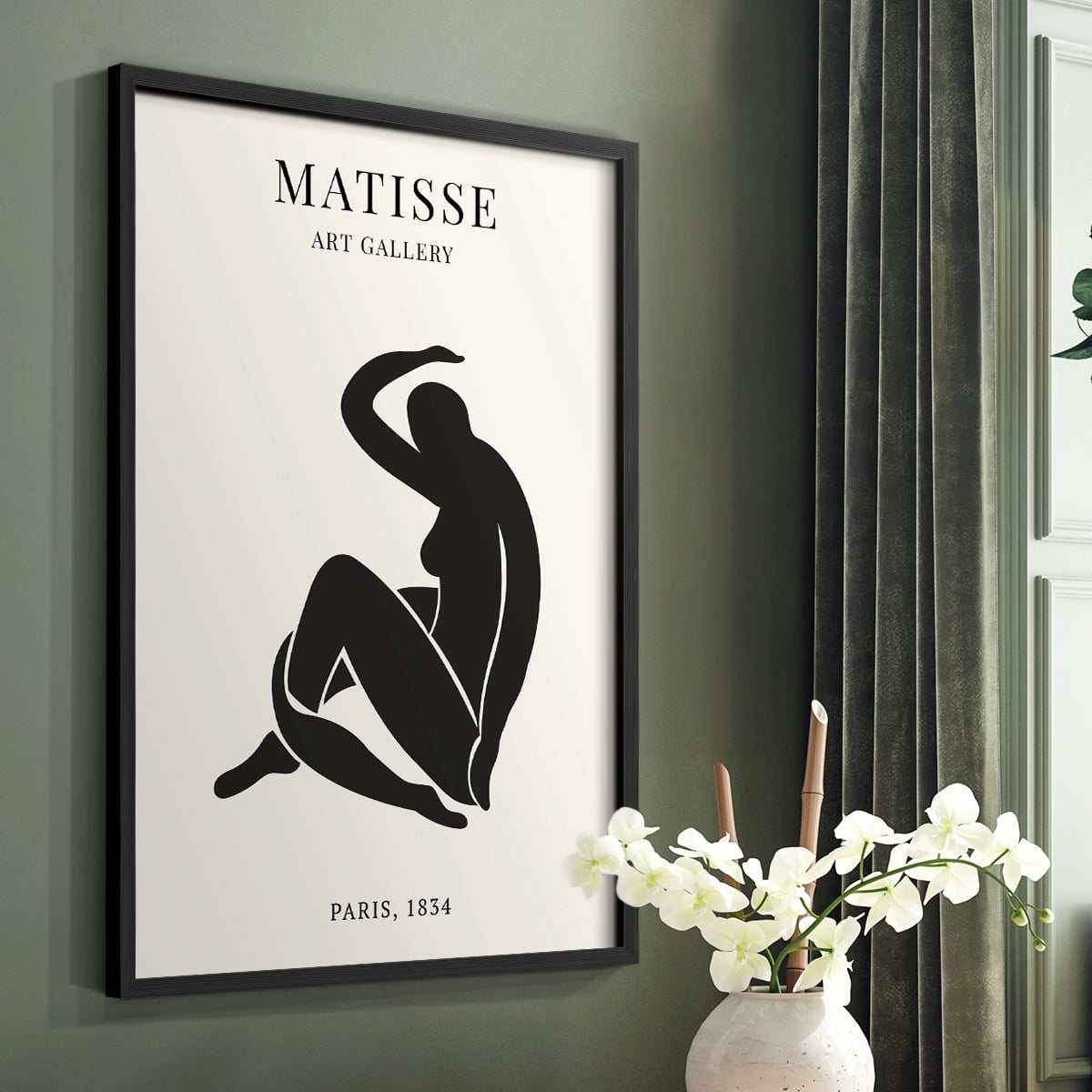 Matisse LXV Framed Print - Solid Wood