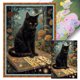 thumbnail image 1 of Hilo de algodón ecológico bordado 11CT 3 hebras impresión 40*60cm kit serie punto cruz gato Wdftyju, 1 of 9