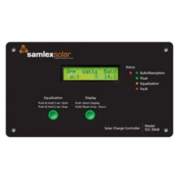 Samlex Contrôleur de Chargeur de Batterie Amérique SCC-30AB