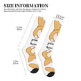 thumbnail image 4 of Sikiie Prince Corgi Dog 1 Pairs Compression Socks for Men and Women 15-20 mmHg Running Support Socks, 4 of 7