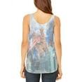 thumbnail image 2 of Giant Cat Laser Rampage and Destroy Juniors Flowy Side Slit Tank Top Multi 2XL, 2 of 2