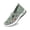 Green, variant on Women's On Casual Shoes Breathable Soft Sole Lightweight Shoes for Everyday Comfort Embroidered Detail Flat Shoes