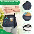 thumbnail image 4 of Yayeee Waist Apron with Pockets for Cooking Waterproof Half Server Aprons, Cat Planet, 4 of 7