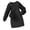 Black, variant on Auroural Girls Long Sleeve Knit Dress with Matching Mini Crossbody Bag Round Neck Ribbed Casual Outfit
