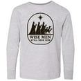 thumbnail image 3 of Inktastic Wise Men Still Seek Him Religious Nativity Long Sleeve Youth T-Shirt, 3 of 5