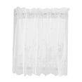 thumbnail image 6 of 2 Panels Embroidered Window Voile Curtain Valance Tier for Privacy, 6 of 8