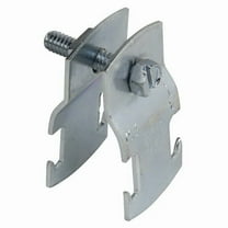 SuperStrut 700 Series Z703 2EG-25 Pipe Clamp, Silver, Electro-Galvanized, Steel