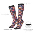 thumbnail image 4 of Fuzoiu Skull colorful daisy Print Adult Stockings,Crew Socks,Unisex Fashion Socks, Casual Sports Socks,Comfortable Crew Socks for Everyday Wear and Sports, 4 of 6