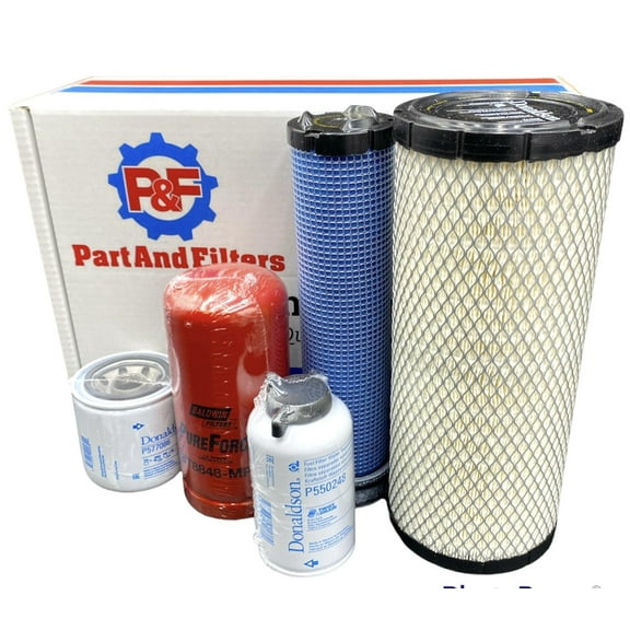 P&F Filter Kit For New Holland L180 L185 LS180.B LS185.B LT185.B