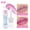 B, variant on Lip Oil, Lip Plumping Balm, Moisturizing Glossy Lip Treatment, Non-Sticky Long-Lasting Hydrating Lip Gloss