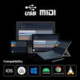 thumbnail image 5 of CME U2MIDI Pro - Cable MIDI USB de alta velocidad con filtro y asignador - Interfaz USB a MIDI Plug & Play para computadora/portátil/PC a instrumento/dispositivo MIDI - 6.5 pies, 5 of 5