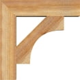 thumbnail image 3 of Ekena Millwork 4"W x 20"D x 20"H Westlake Block Rough Sawn Bracket, Western Red Cedar, 3 of 25