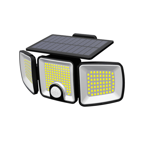 Foluu Outdoor Solar Lights, 223 LED,3 Lighting Model, AUTO ON/OFF, Waterproof LED Motion Sensor Lights