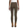 thumbnail image 4 of Time and Tru Women's High Rise Jeggings, 29" Inseam, Sizes XS-XXXL, 4 of 5