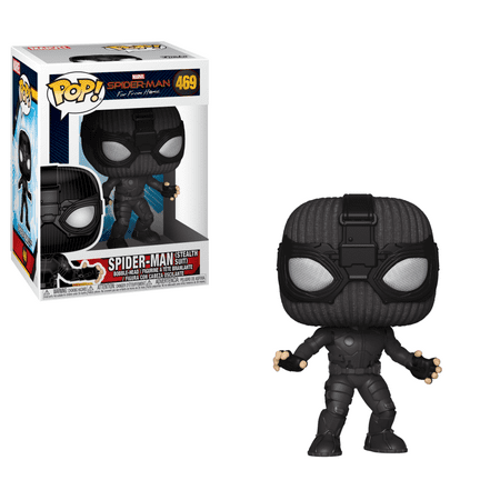 Funko POP! Marvel Far From Home: Spider-Man (Stealth Suit), Keychain