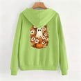 thumbnail image 6 of Halloween Ghost Hoodies Women Spooky Season Sweater Cute Shirt Fall Pullover Tops, 6 of 7