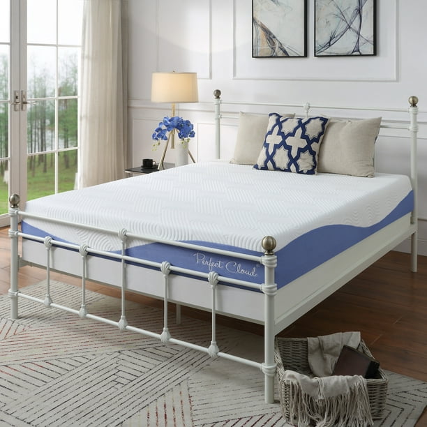 Perfect Cloud Atlas GelPlus Memory Foam Mattress 10Inch