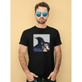 thumbnail image 2 of Crow With Peacock Skin T-Shirt Men -Saman Torabi Designs, Male Small, 2 of 4