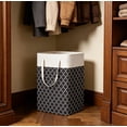 thumbnail image 6 of Casewin Laundry Baskets, Laundry Hamper with Long Handles, Collapsible Waterproof Clothes Hamper, Durable Tall Laundry Bin, Clothes Hamper for Bedroom, Bathroom, Dorm, Toys, Black, 6 of 7