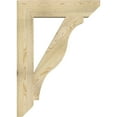 thumbnail image 3 of Ekena Millwork 6"W x 30"D x 42"H Funston Slat Rough Sawn Bracket, Douglas Fir, 3 of 4