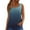 Navy #715, variant on Women's Tanks & Camis Simple Small Ring Square Neck Vest Fashionable Casual Top Daily Commuting Camisoles for Under Clothes