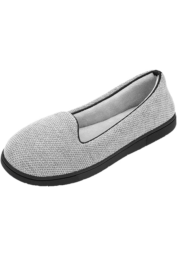 Women's Lightweight Chenille Closed Back Slippers