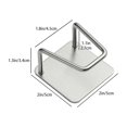 thumbnail image 3 of Monstrate Dishwashing Sponge Storage Holders Sink Cloth Organizer Steel Draining Moisture-proof Drying Household Stainless Rack Drain Organizadores de utensilios de cocina, 3 of 6