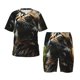 thumbnail image 1 of Balery Realistic Style Cute Cat Conjunto de Pijama Infantil de Manga Corta con Estampado – Ropa de Dormir de Algodón Suave-4X-Large, 1 of 6