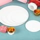 thumbnail image 4 of Uxcell 10 Pcs Círculos de Cartón para Pasteles 6" Base para Pasteles para Postres Blanco, 4 of 6