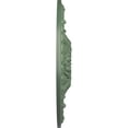 thumbnail image 4 of 32 3/8"OD x 3 1/2"P Tristan Ceiling Medallion (Fits Canopies up to 6 1/4"), Hand-Painted Athenian Green, 4 of 6