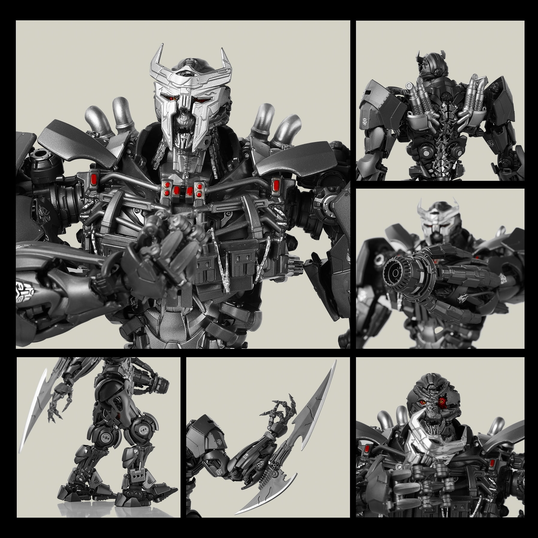 YOLOPARK Scourge Transformer Toys, Transformers Rise of The Beasts Action Figure,Highly Articulated Model Kit,Great Collection Birthday Gifts for Ages 8+