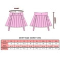 thumbnail image 5 of Littleforbig Women's A-Line Pleated Faux Leather Flared Casual Lace Trim Mini Skirts - Troublemaker Pink Medium, 5 of 7