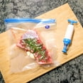 thumbnail image 3 of Sous Vide Bags for Anova or Joule Cookers (10 Small) Reusable Food Vacuum Sealer Bags, 3 of 6