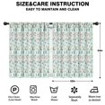 thumbnail image 2 of Blackout Kids Curtains,Light Blue Christmas Tree Pattern Childrens Insulated Curtains Set Of 2,Bedroom Essentials,Toddler Room Decor 42"x54", 2 of 5