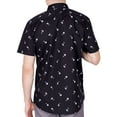 thumbnail image 6 of Visive Mens Big And Tall Short Sleeve Button Shirt, Printed Palm Shirts, 6 of 6
