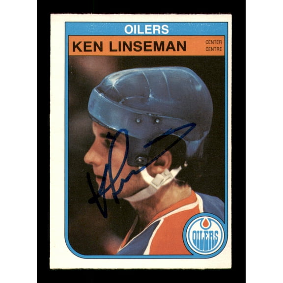 Ken Linseman Autographed 1982-83 O-Pee-Chee Card #115 Edmonton Oilers SKU #251932