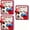 3 PC Arcade Switch Panel, variant on 1 Pack Retro Arcade Switch Panel, Classic Joystick Light Switch Cover with Red Blue Buttons, Wall Decor for Game Room Man Cave