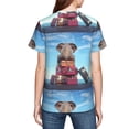 thumbnail image 5 of Honeii Elephant Sits Print Youth Short Sleeve T-Shirt,Boys Athletic Shirt,Quick Dry Short Sleeve Performance Moisture Wicking T Shirt, 5 of 6