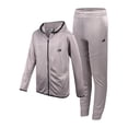 thumbnail image 1 of Sudadera New Balance Performance Fleece para niños de 8 a 12 años, color gris, 1 of 7
