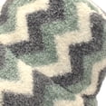 thumbnail image 4 of Women's Bucket Hats Female Fashion Double Sided Striped Plush Hat Imitation Basin Hat Autumn And Winter Warm Hat Male Hat, Women's Accessories Bucket Hats M, 4 of 4