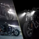 thumbnail image 2 of Auto Motocicleta Led Faros Luz Auxiliar+soportes Base, 4pcs, 2 of 8