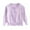 Purple, variant on ZACPNCV Kids Girls Cardigan Long Sleeve Button Toddler Cardigan Knit Sweater Purple 5-6 Years
