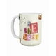 thumbnail image 2 of Duo de Taza de cerámica 445 ml diseño divertido Be the best regalo original, 2 of 6