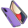 thumbnail image 7 of Samsung Galaxy A03S Case ,Sturdy Phone Case for Galaxy A03S 2021 5G 6.5 inch ,Tekcoo Shockproof Protection Heavy Duty Armor Hard Plastic & Rubber Rugged Bumper 2-in-1 Case Cover -Purple, 7 of 7