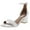 White Leather, variant on Irenee Heeled Sandal (Women's)